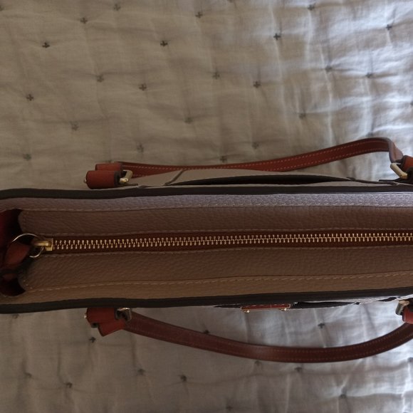 Dooney & Bourke Leather Shoulder Bag - Picture 3 of 6